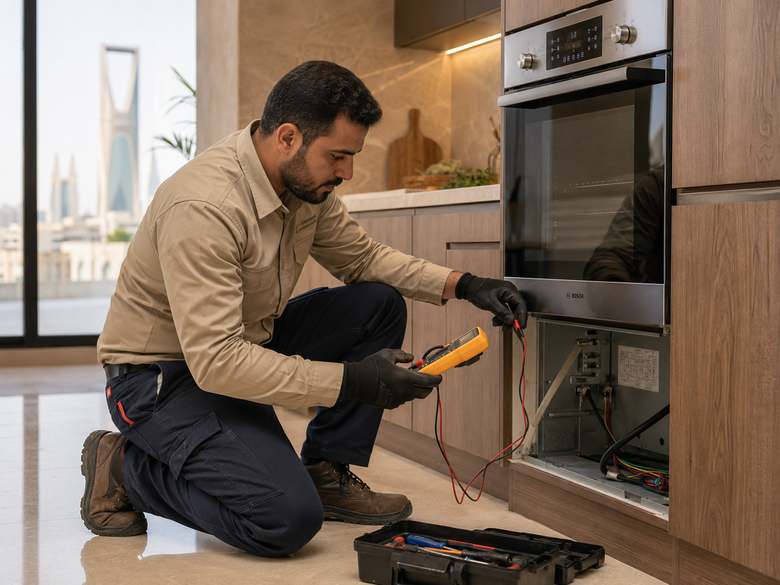 Oven Setting & Electrical Appliance Setup
